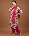 Cotton printed shirt Cotton Plain trouser image 0