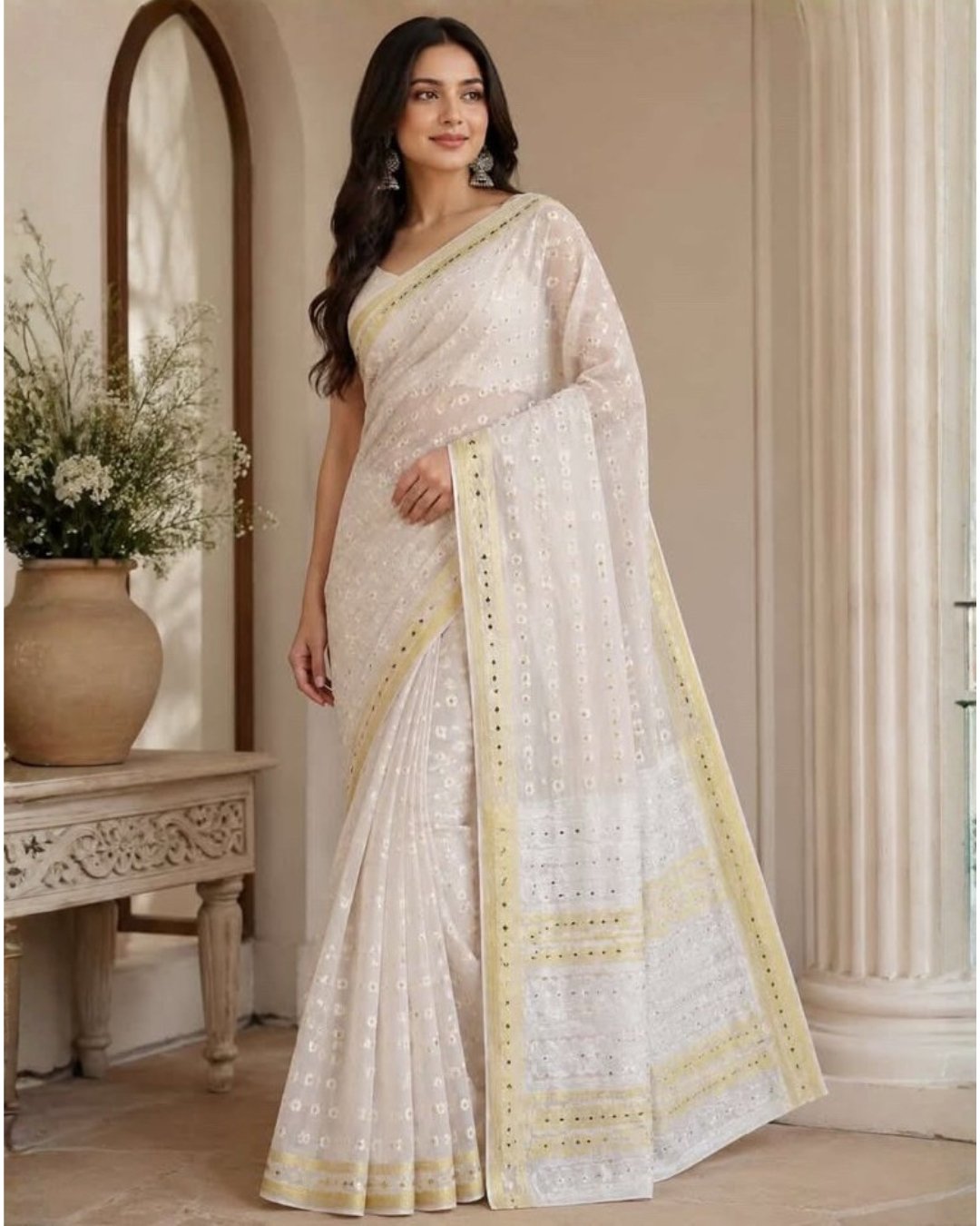 Bomber chiffon saree image 0
