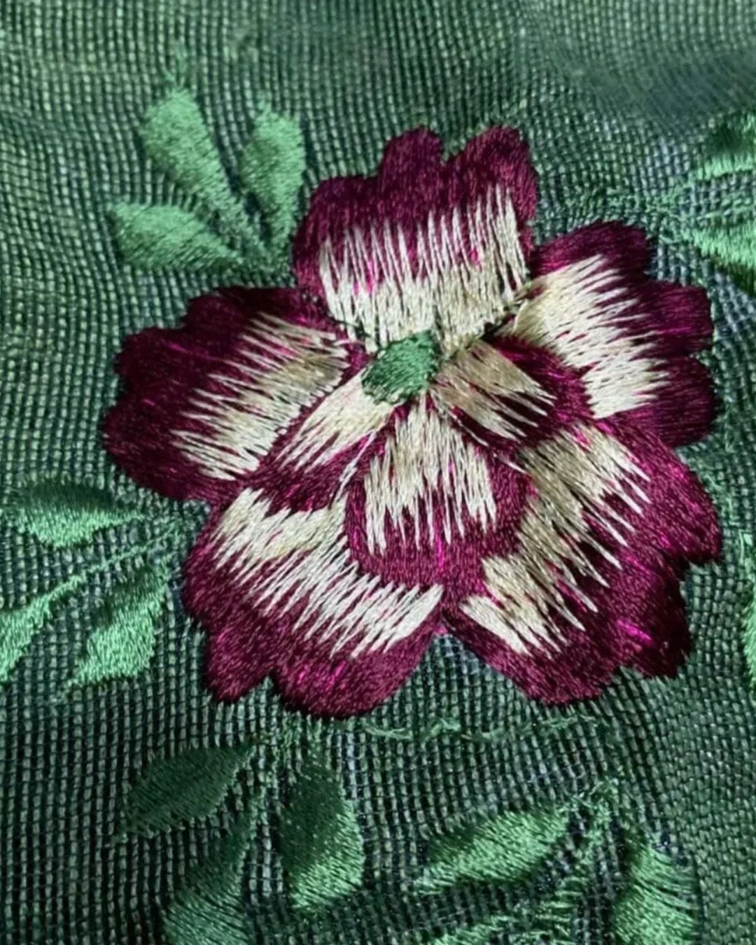 Khaddi net Suit embroided image 2
