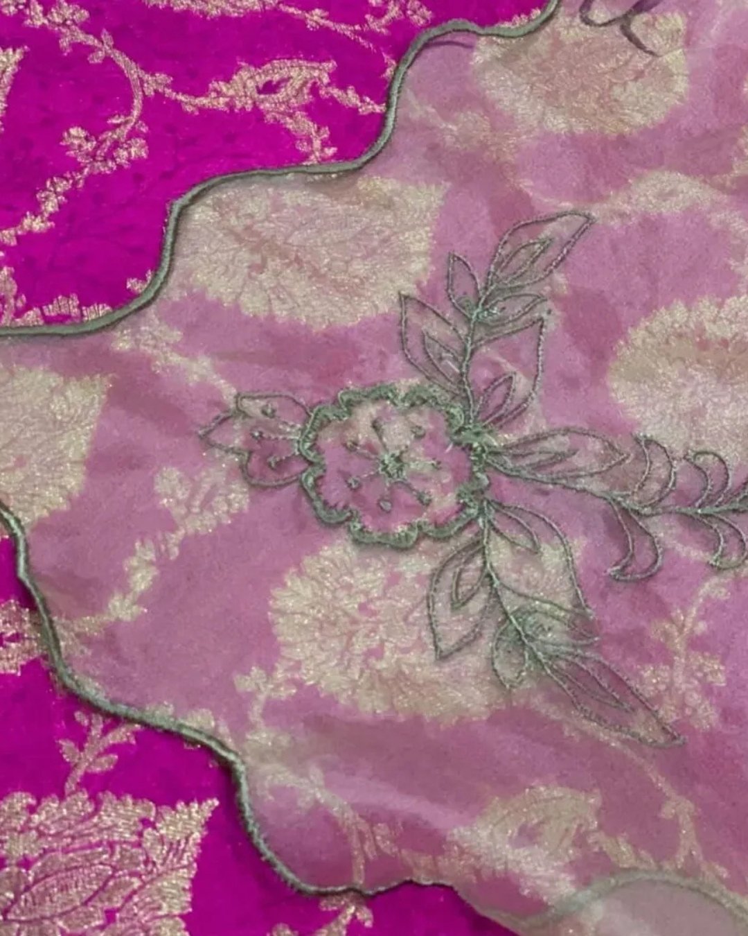 Banarsi jamawaar Suit image 5