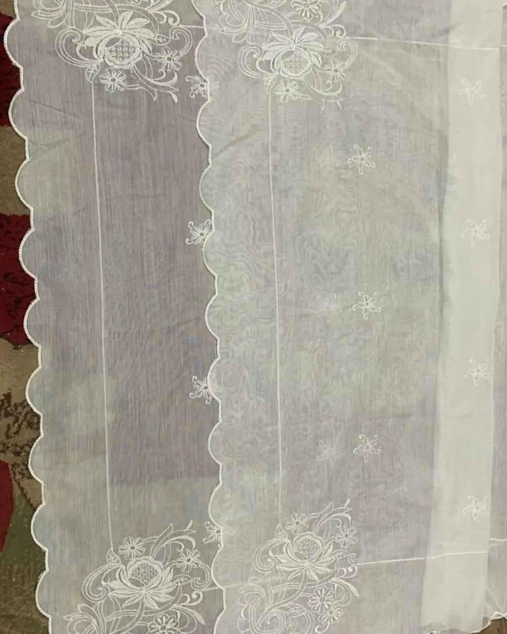 Premium embroidery, graceful borders & luxurious finish Dupatta image 0