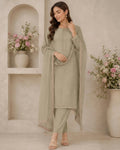 Beautifully Crafted Sage Green Outfit image 3