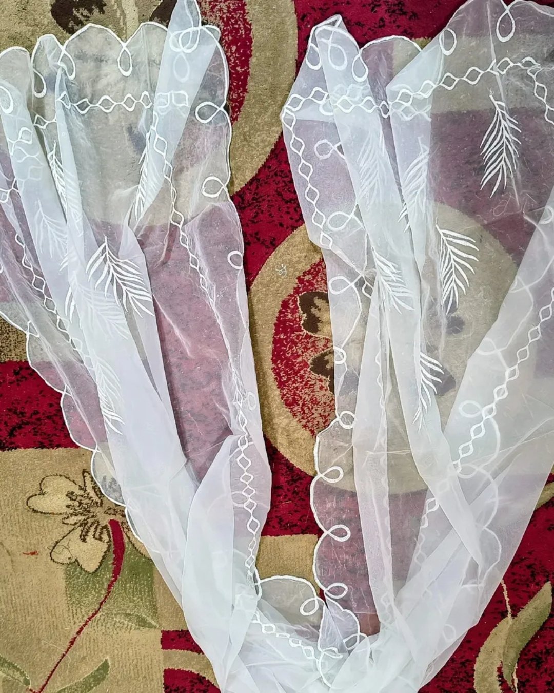 Four sides bunches dupatte image 3