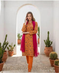 Sheesha silk floral printed kurti image 0