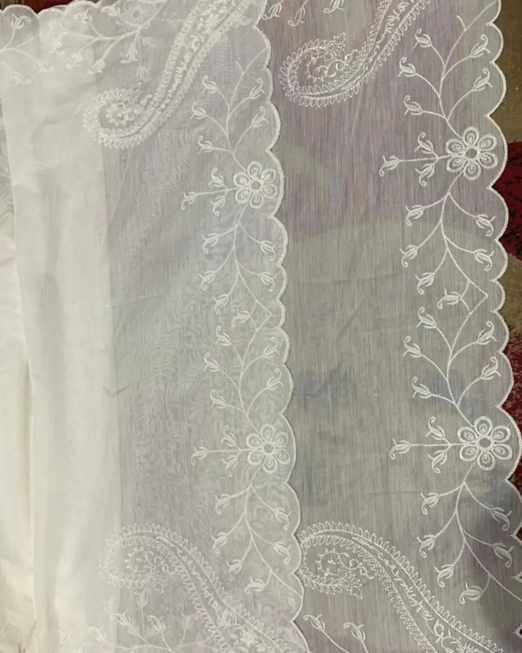 Premium embroidery, graceful borders & luxurious finish Dupatta image 5