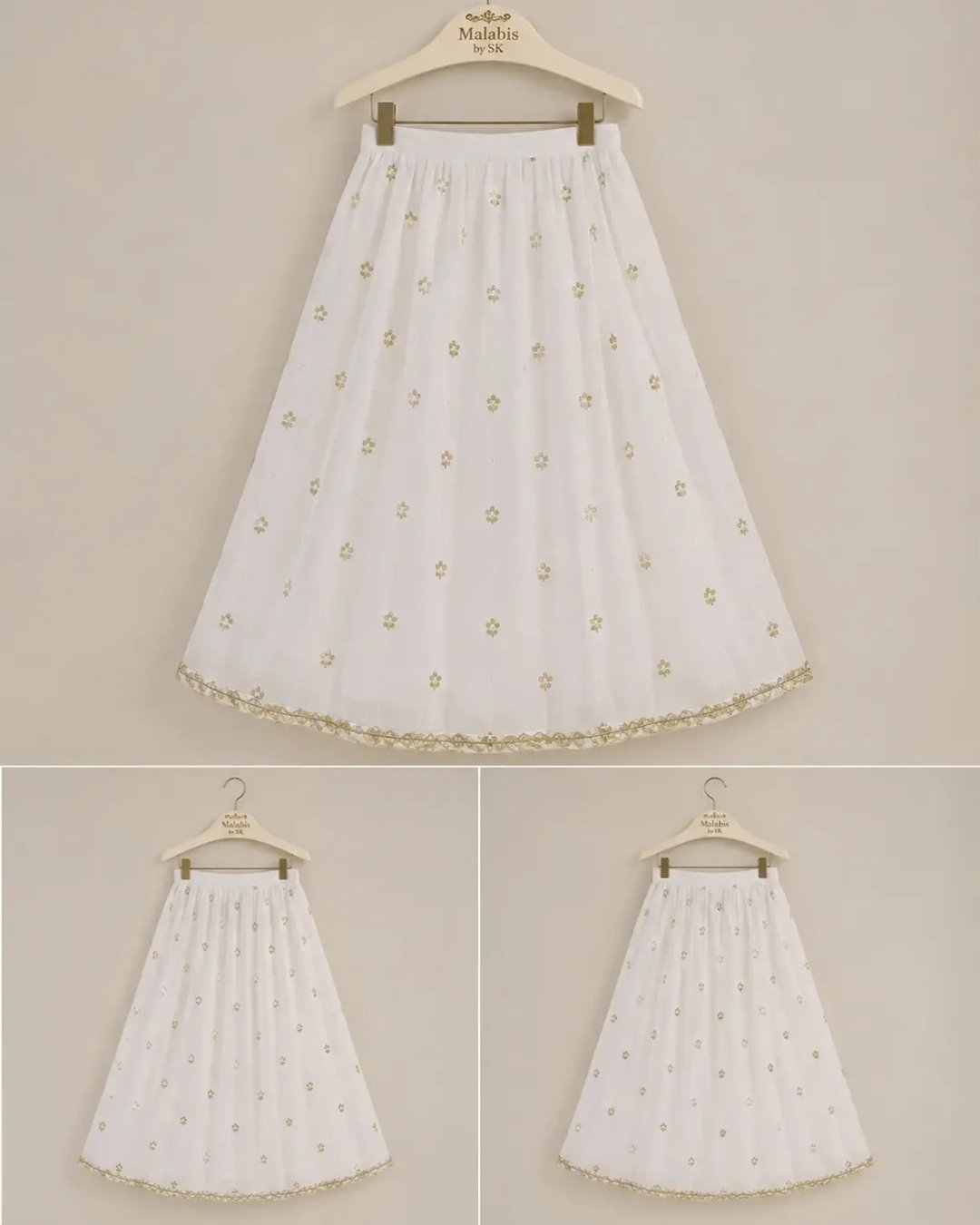 Raw Silk embroided Lehanga with short shirt image 0