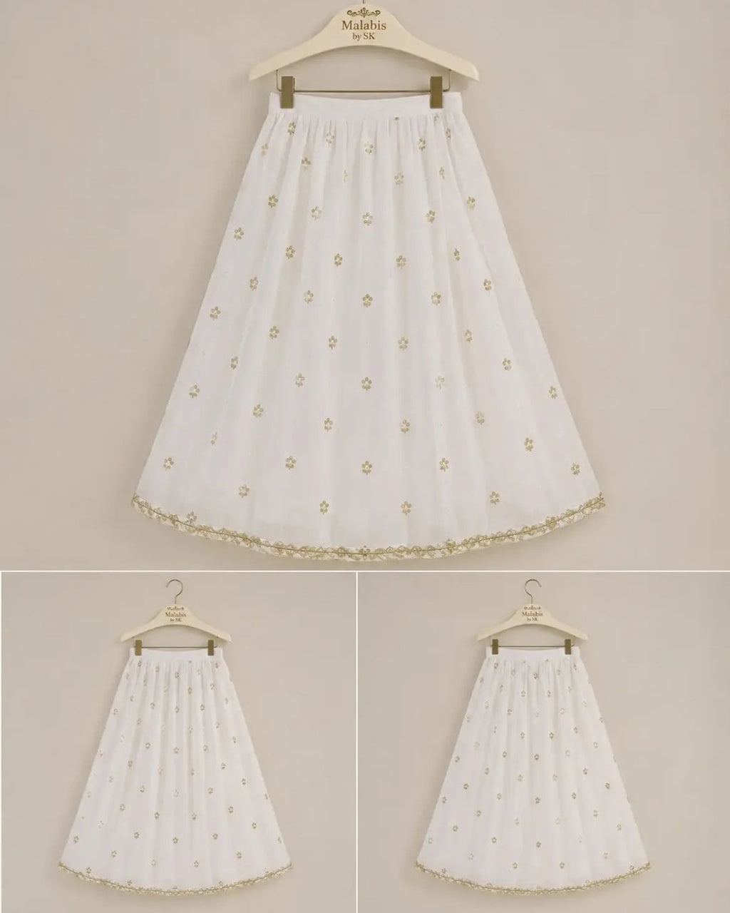 Raw Silk embroided Lehanga with short shirt image 0