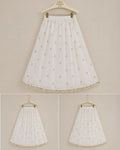 Raw Silk embroided Lehanga with short shirt image 0