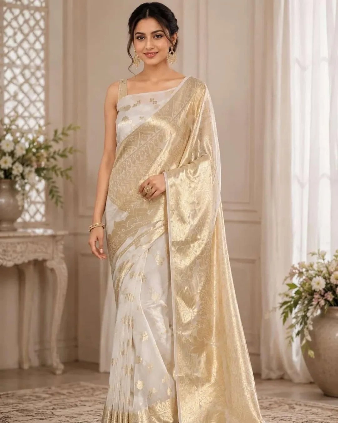 Organza jacquard sare image 0